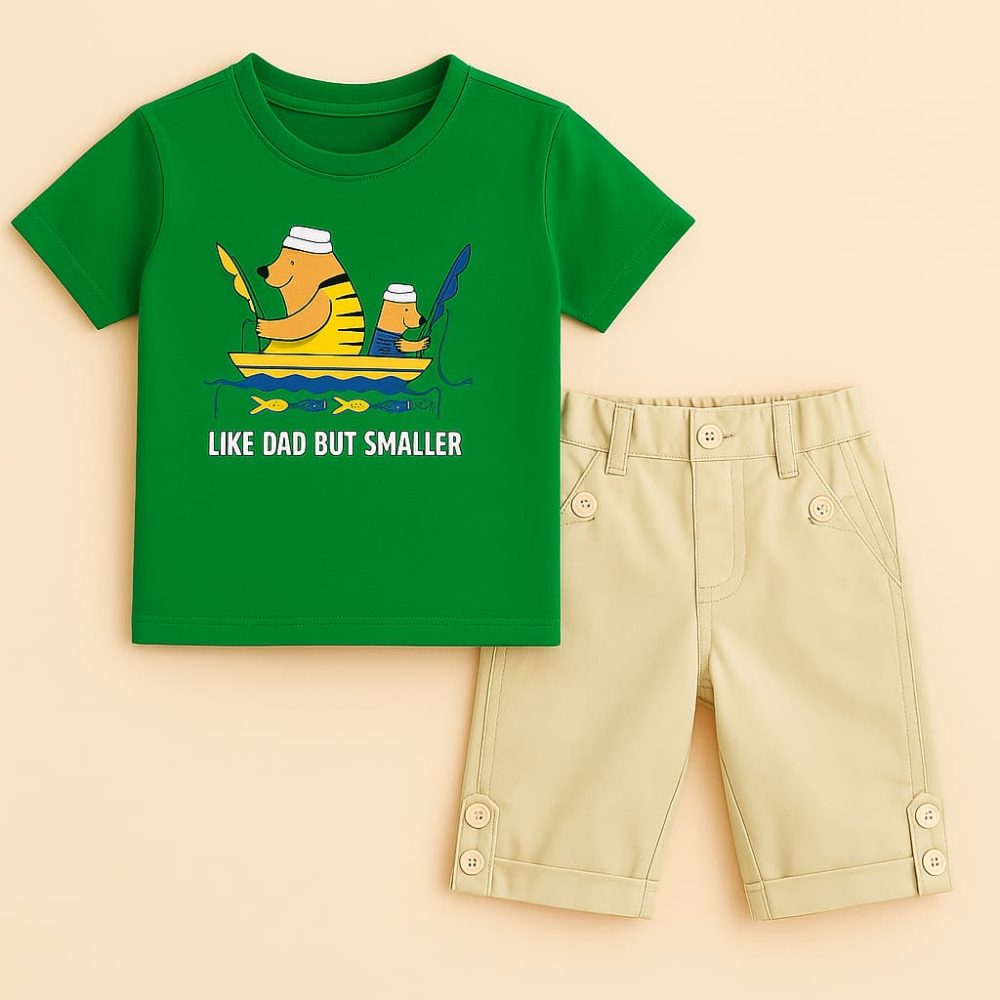 Pack of 2 – Kids T-Shirt & Shorts Set